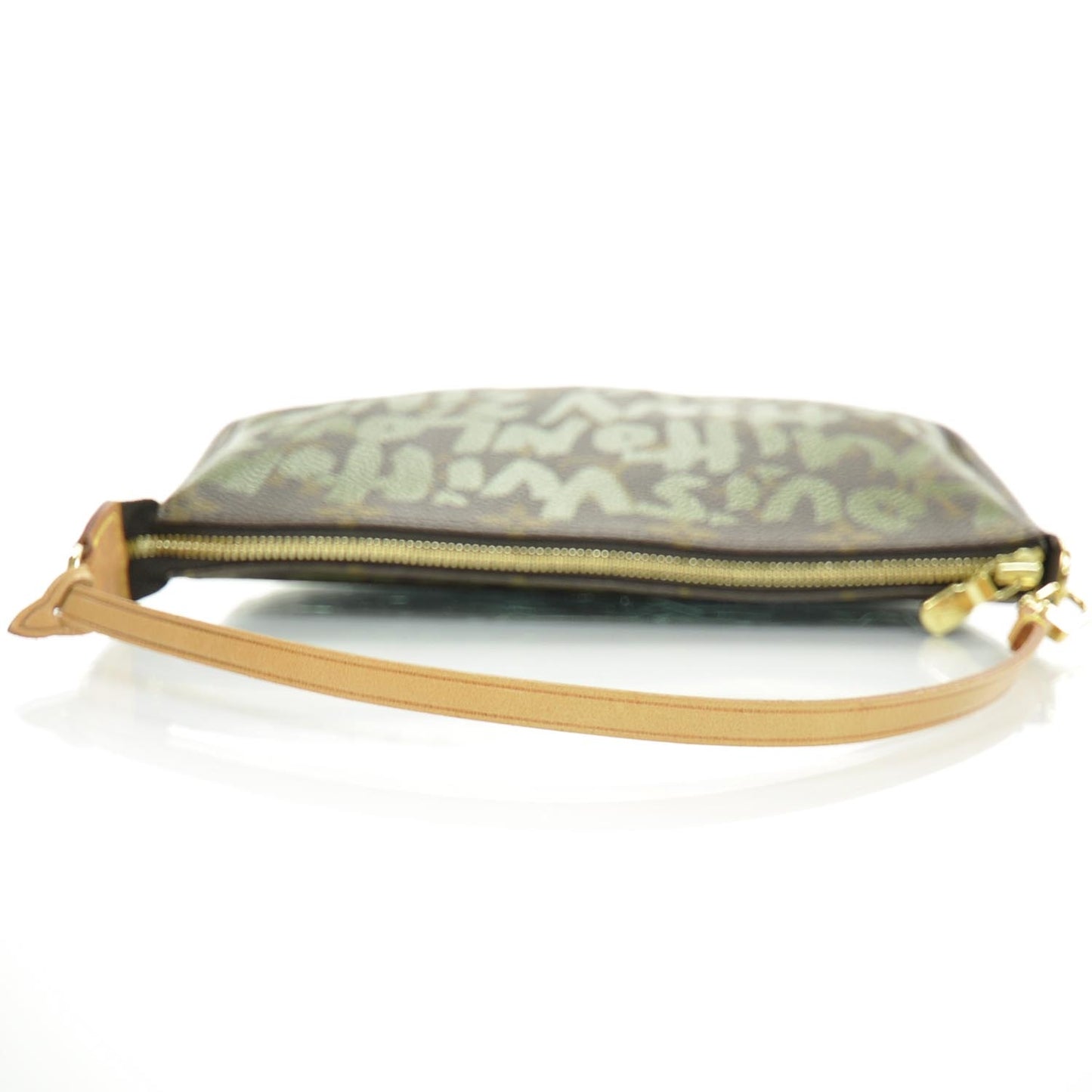 Monogram Graffiti Pochette Accessories Kaki