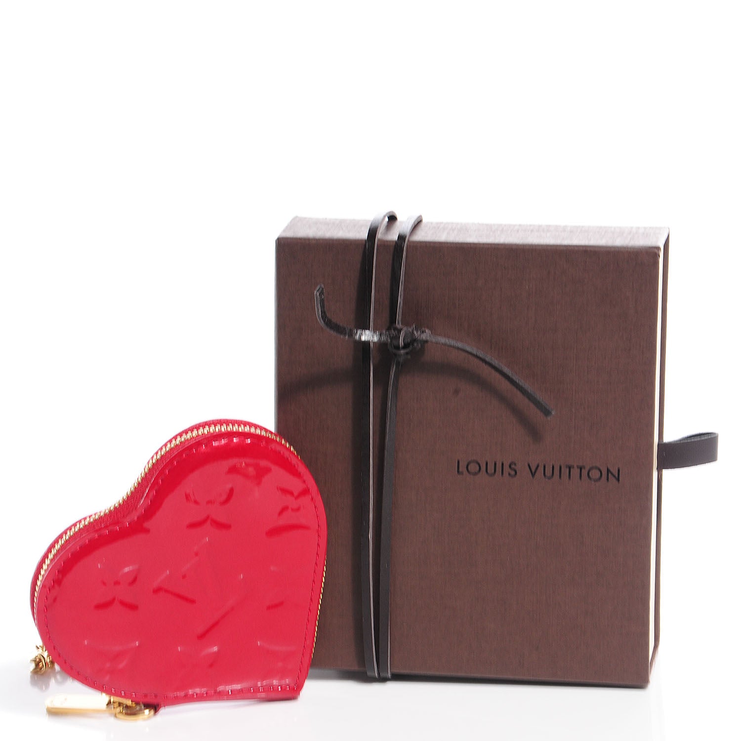 Louis Vuitton Vernis Coeur Heart Coin Purse Pomme D'Amour 9 of 23