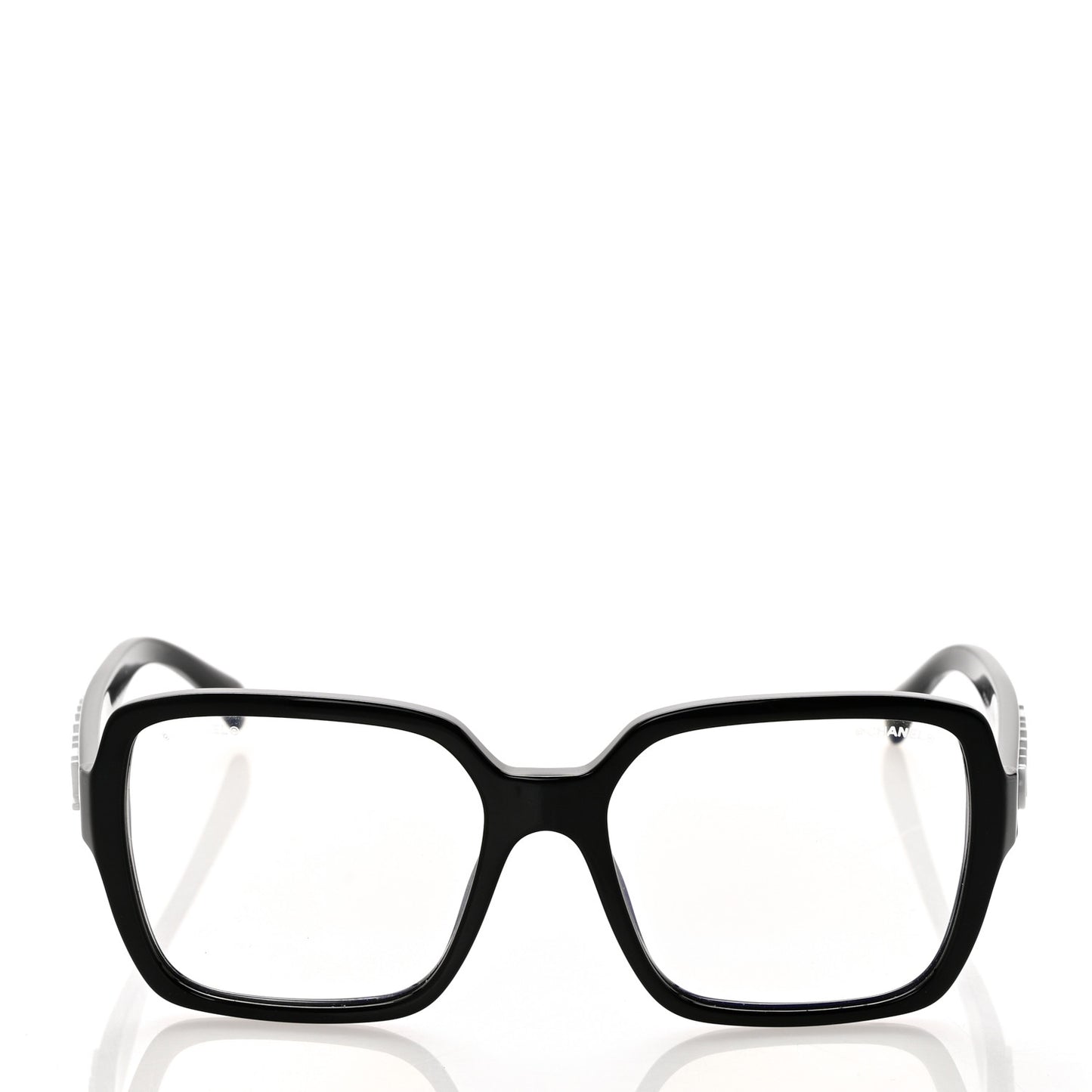 Acetate Square Eyeglasses 5408-S Black