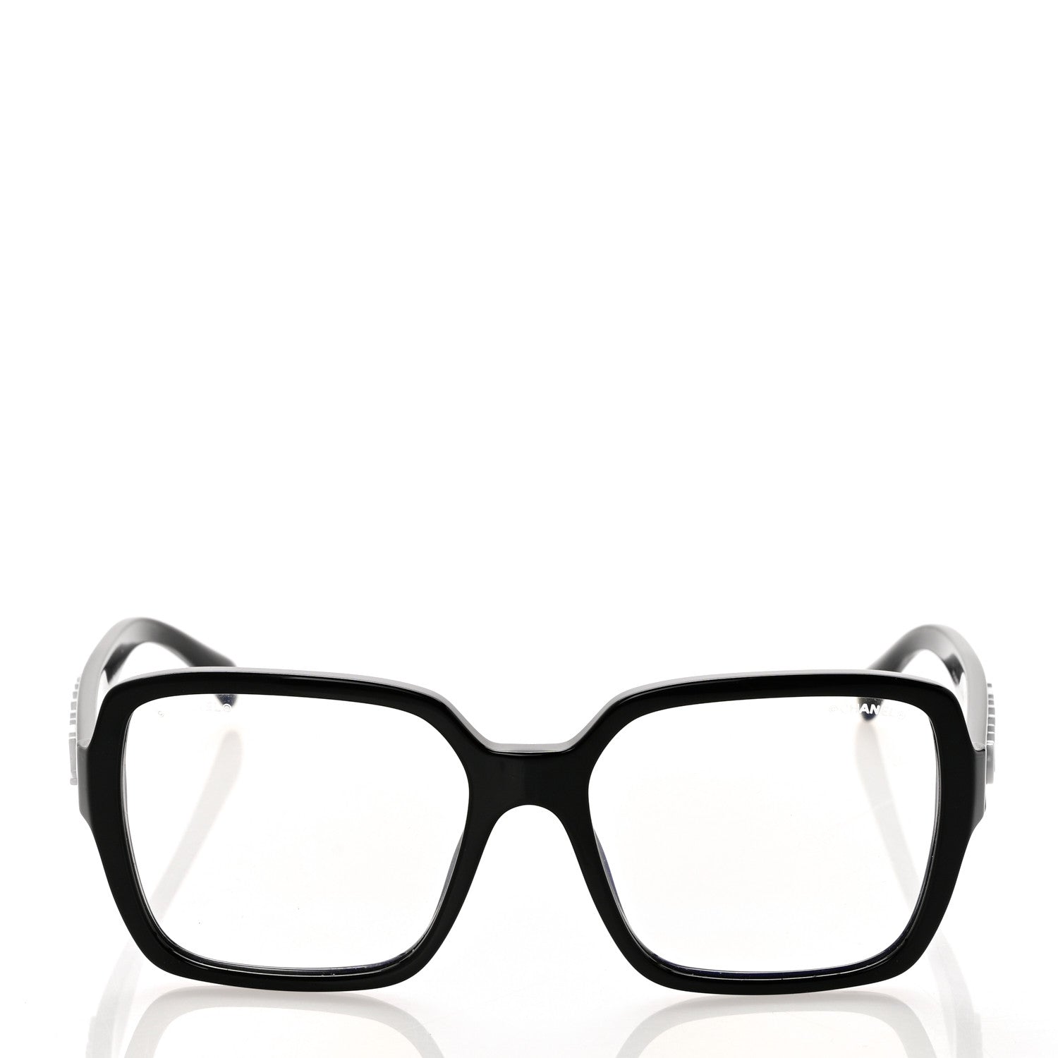 Chanel Acetate Square Eyeglasses 5408-S Black 2 of 8