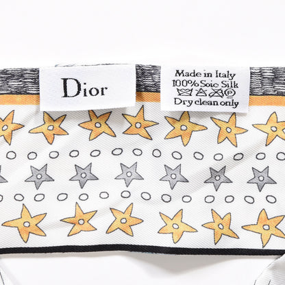 Christian Dior Silk L'Etoile Mitzah Scarf 6 of 6