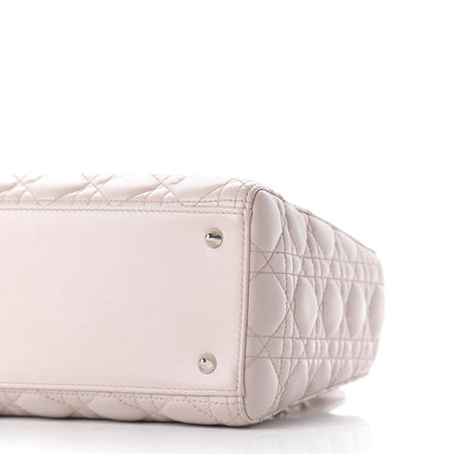 Christian Dior Lambskin Cannage Medium Lady Dior Light Pink 8 of 9
