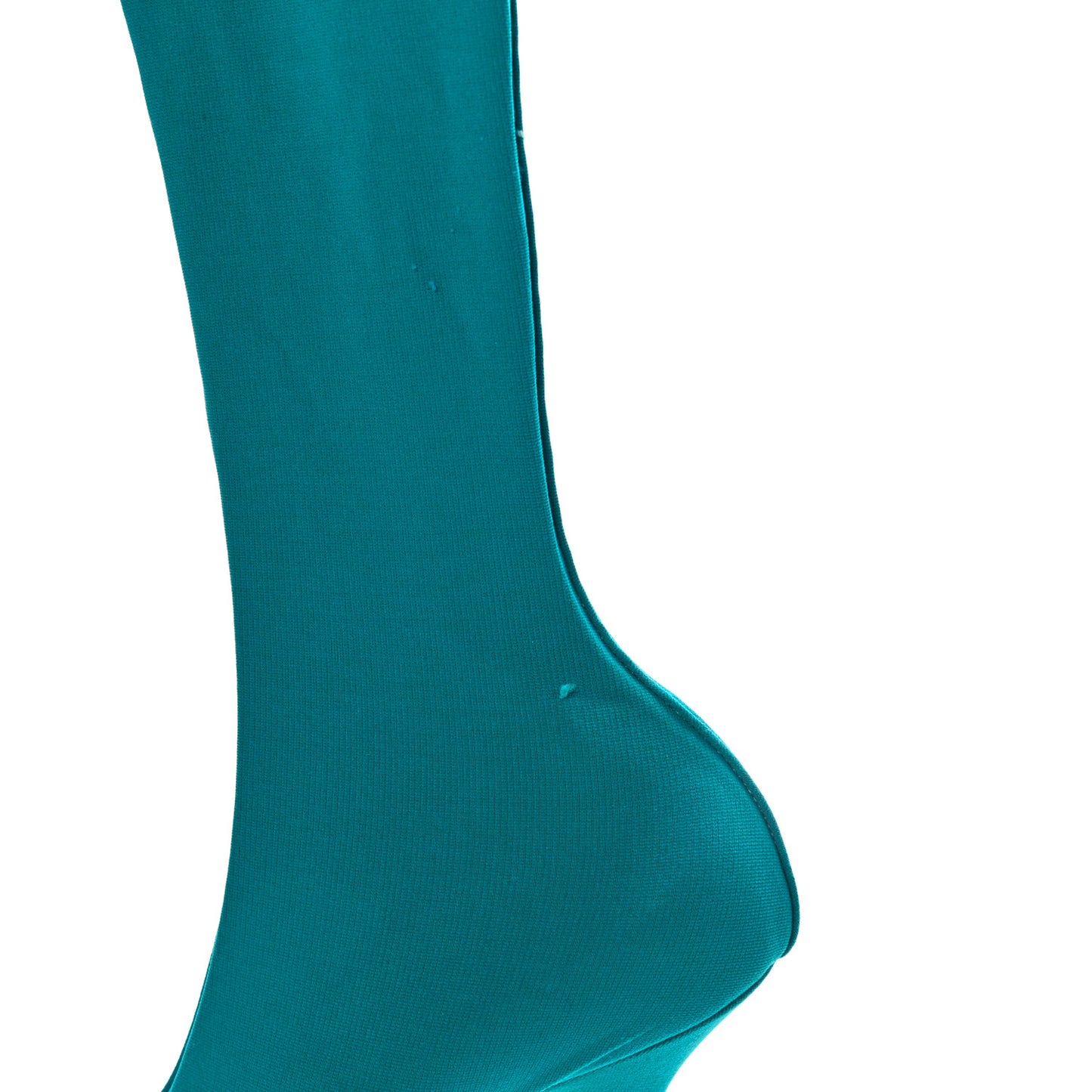 Spandex Pointed Toe Knife Thigh High Boots 39 Turquoise