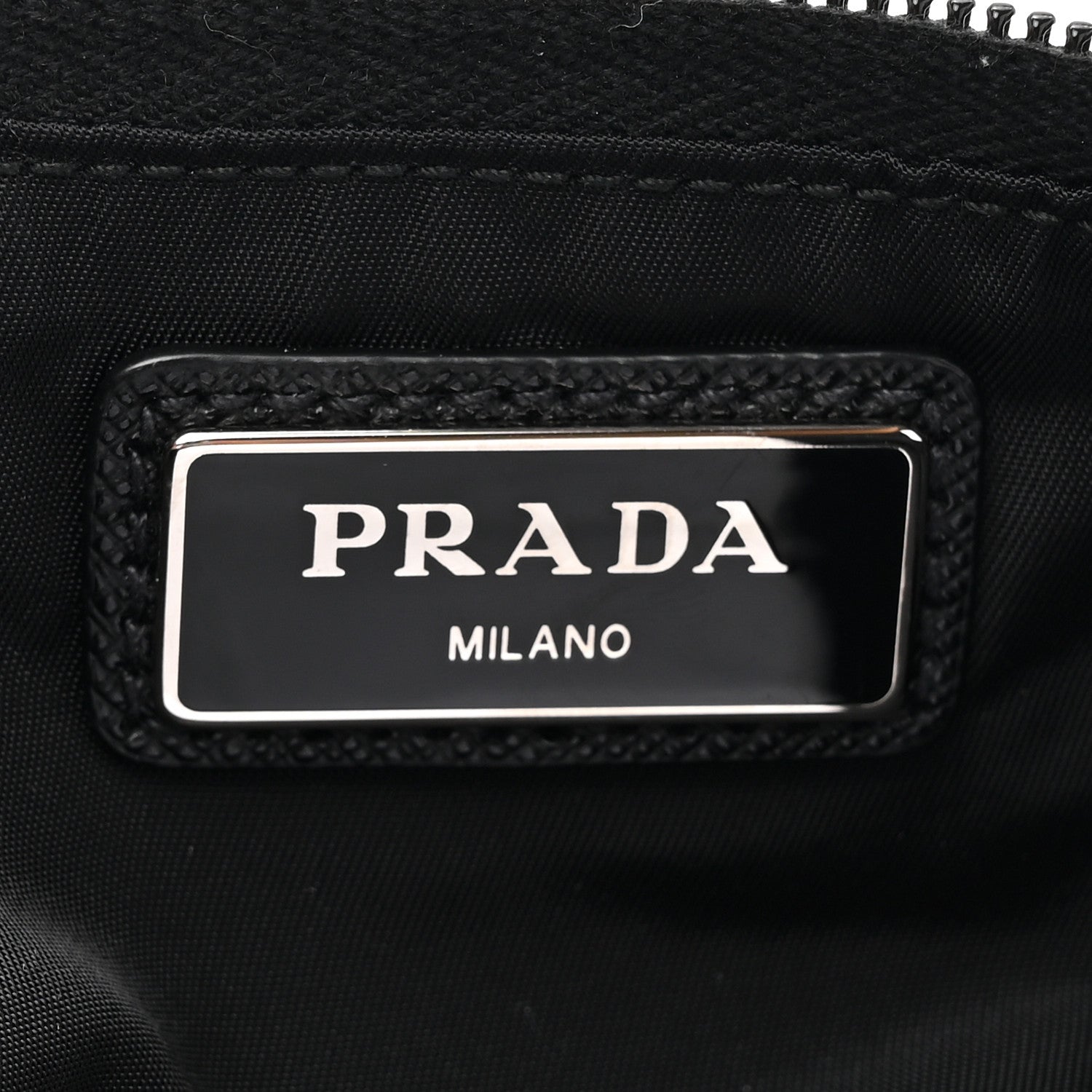 Prada Tessuto Nylon Multipocket Belt Bag Grey 6 of 10