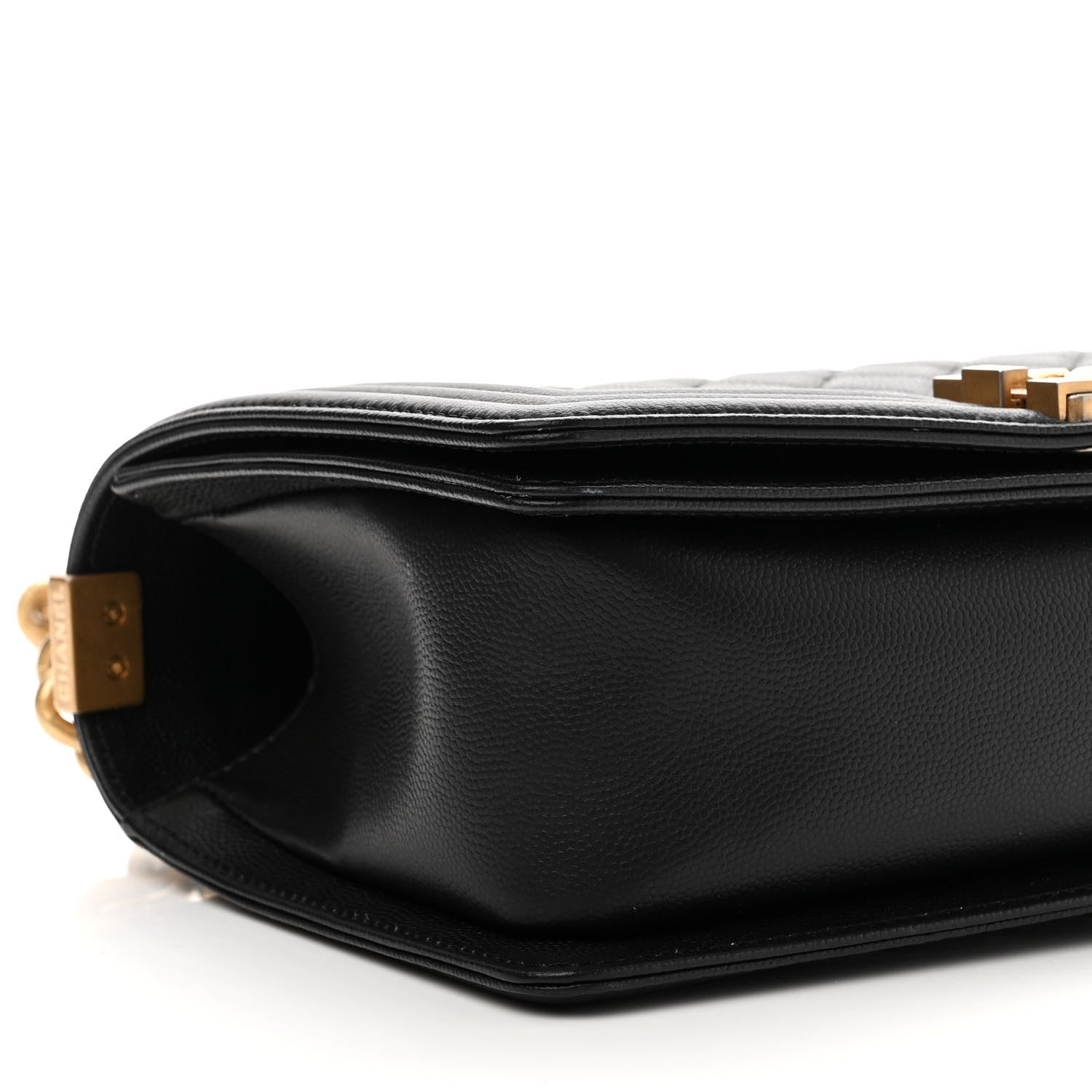 Chanel Caviar Quilted Medium Boy Flap Black 9 of 10