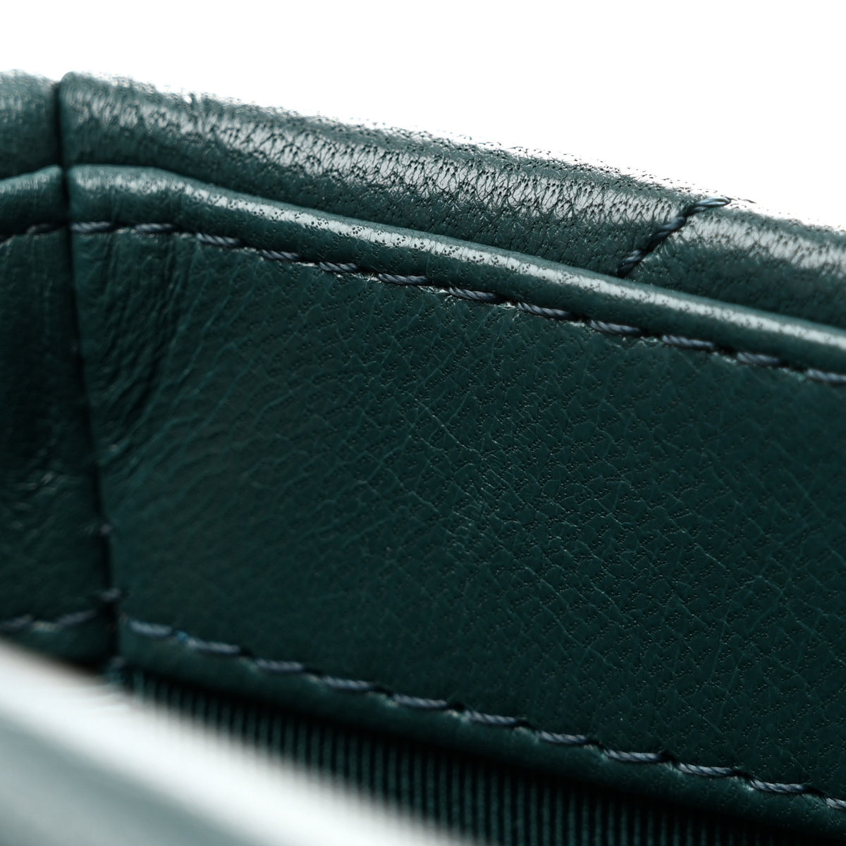 Goatskin Quilted Medium Chanel 19 Flap Dark Blue
