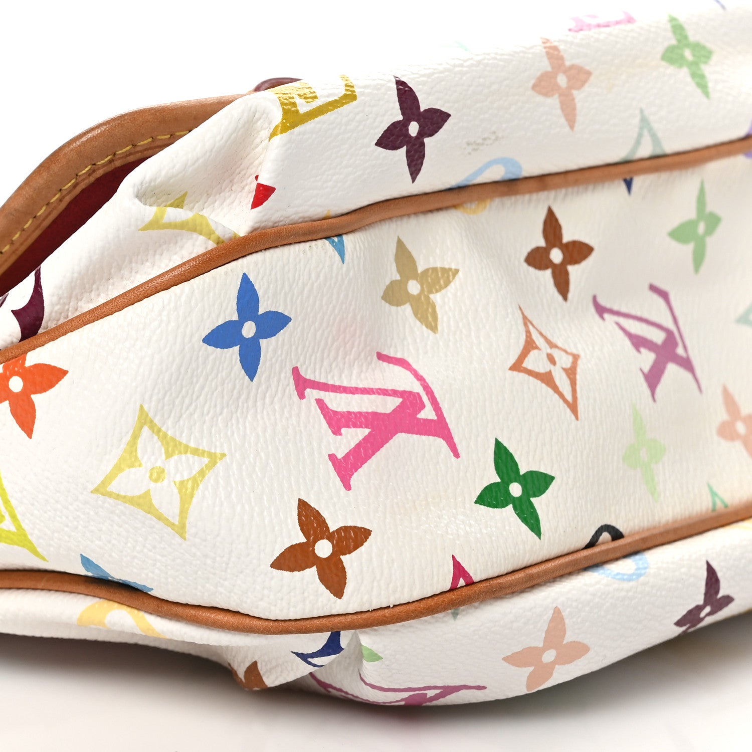 Louis Vuitton Monogram Multicolor Patti White 8 of 12