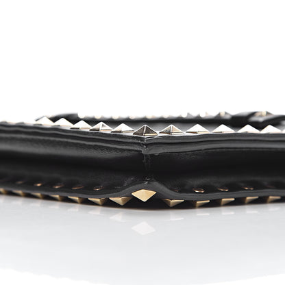 Valentino Garavani Nappa Rockstud Wristlet Clutch Black 10 of 11