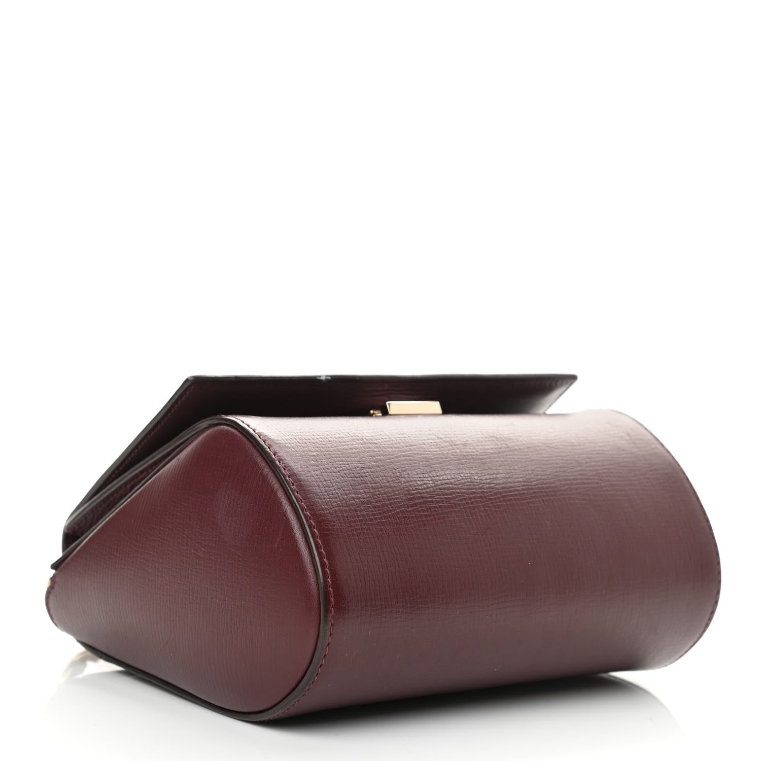 Givenchy Textured Calfskin Mini Pandora Box Chain Crossbody Bag Oxblood 4 of 16