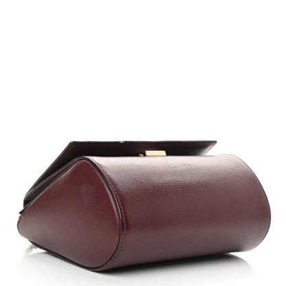 Givenchy Textured Calfskin Mini Pandora Box Chain Crossbody Bag Oxblood 4 of 16