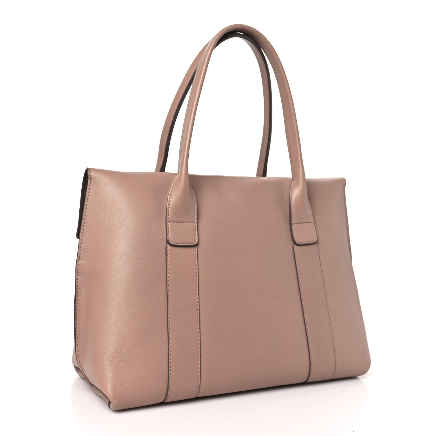Salvatore Ferragamo Calfskin Medium Sookie Satchel Ameretti 4 of 9