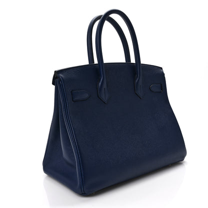 Hermes Epsom Birkin 30 Bleu Saphir 3 of 8