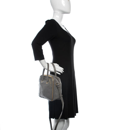 Balenciaga Agneau S Blanket Square Tote Gris Fumee 3 of 7