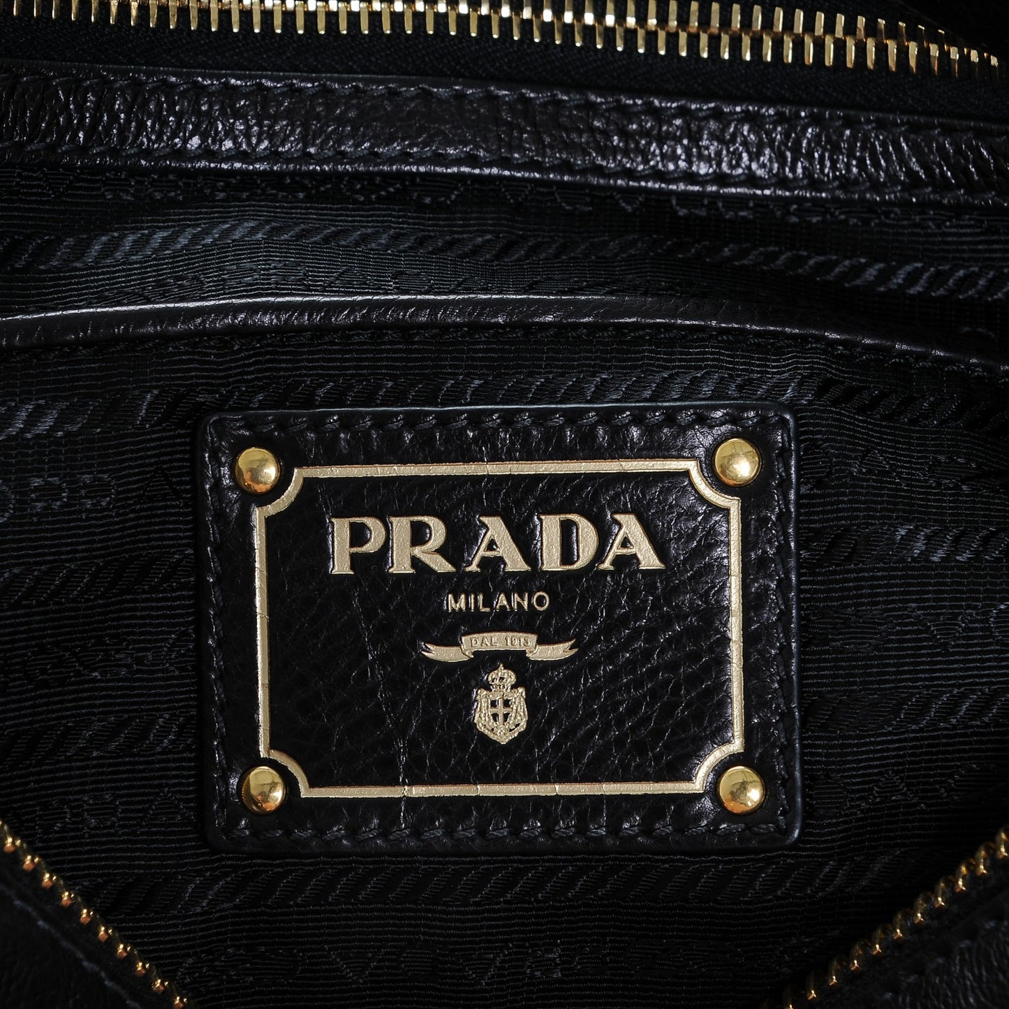 Glace Calf Extra Wide Tote Nero Black