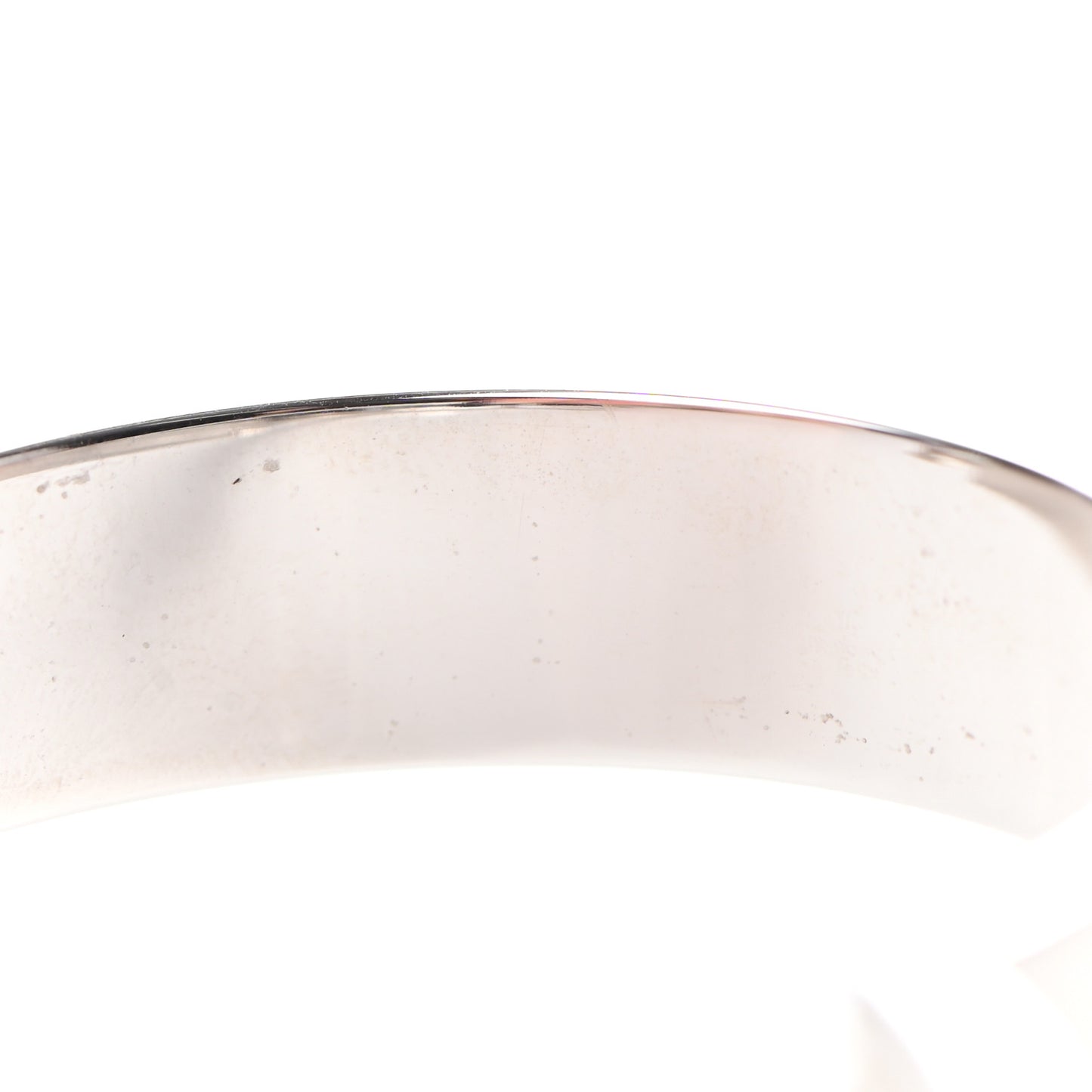 Enamel Narrow Clic Clac H Bracelet PM Black