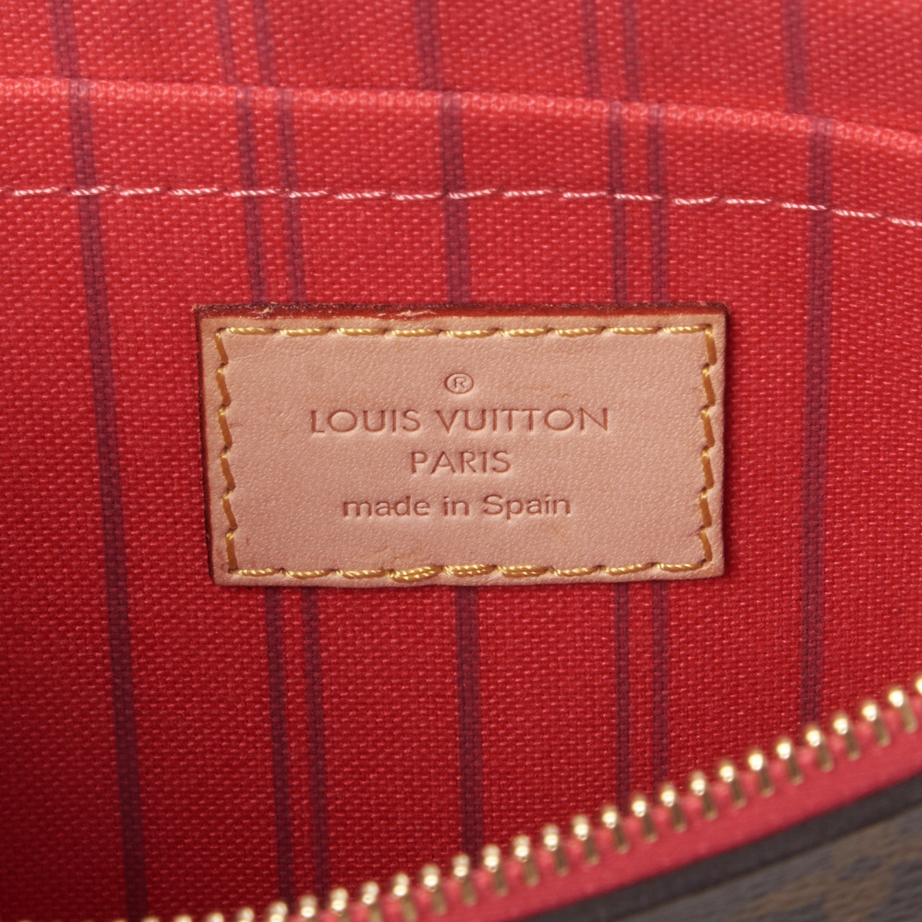 Monogram Neverfull MM GM Pochette Grenade