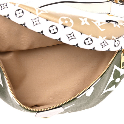 Louis Vuitton Monogram Giant Bumbag Kaki Beige 5 of 9