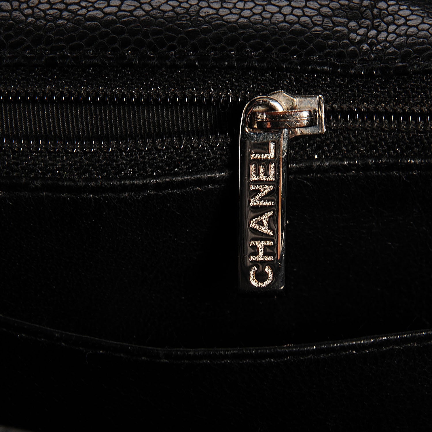 Chanel Caviar Jumbo Single Flap Black 11 of 13