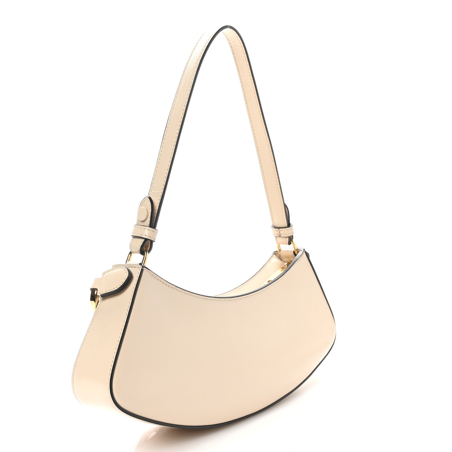 Fendi Vitello Queen Palmellato Fendi O'Lock Swing Camelia 3 of 10