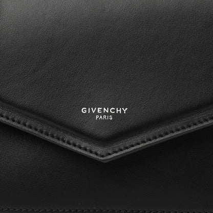 Givenchy Calfskin Duetto Crossbody Bag White Black 8 of 10