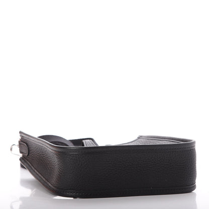 Hermes Taurillon Clemence Evelyne TPM Black 4 of 8