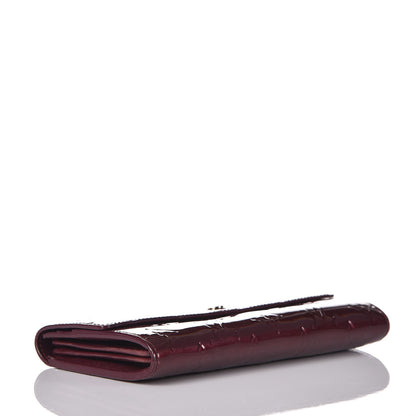 Louis Vuitton Vernis Sarah Wallet Rouge Fauviste 4 of 9