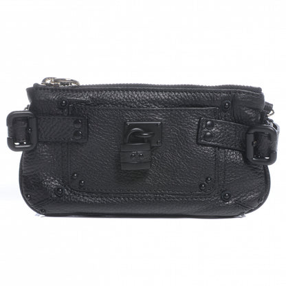 Chloe Leather Paddington Clutch Black 1 of 8