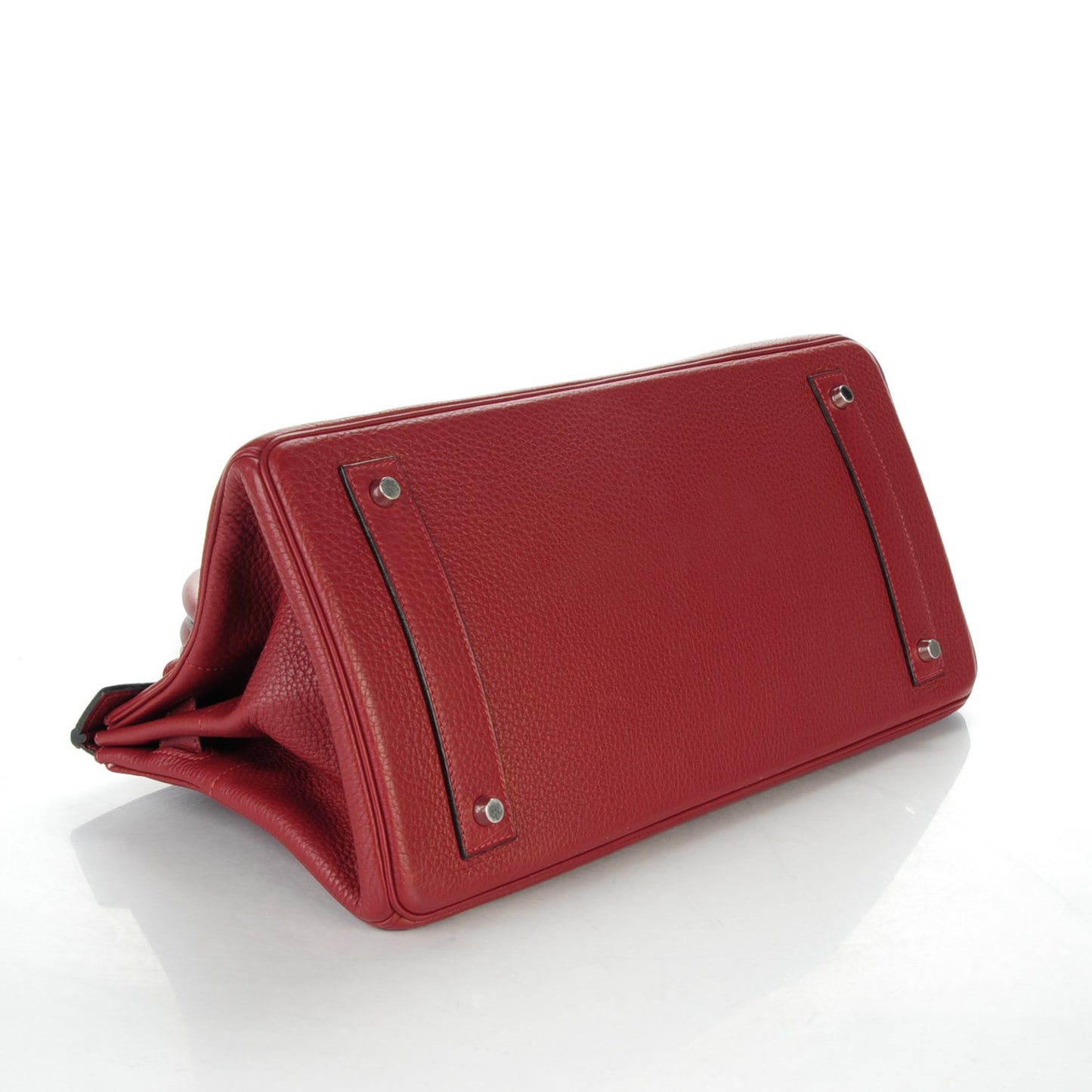 Taurillon Clemence JPG Birkin 42 Rouge H