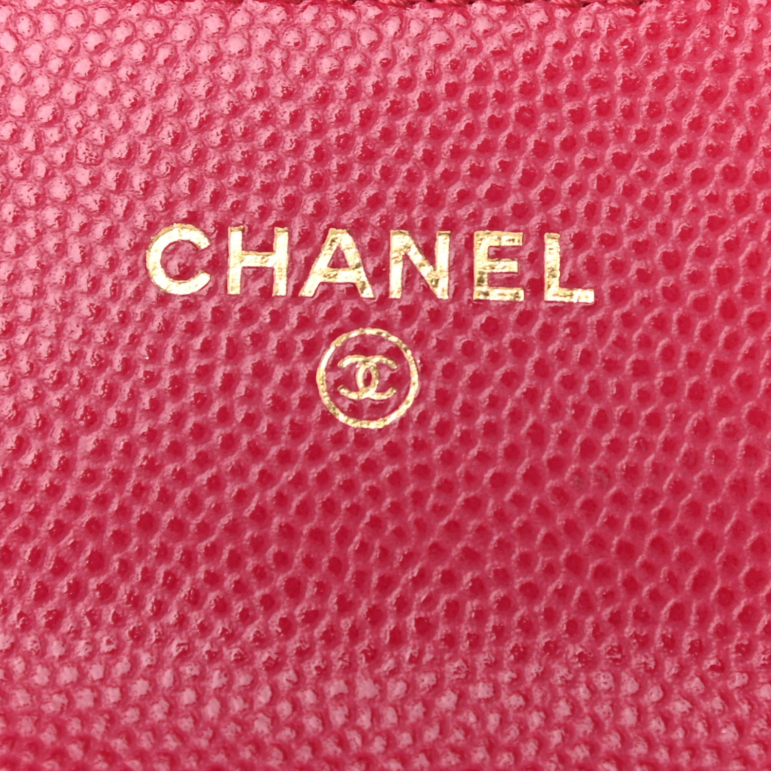Chanel Caviar Quilted Flap Card Holder Wallet Dark Pink 6 of 8
