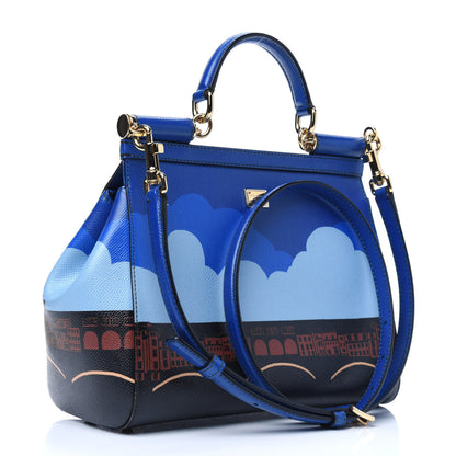 Dolce & Gabbana Dauphine Firenze Printed Medium Miss Sicily Satchel Multicolor 4 of 26