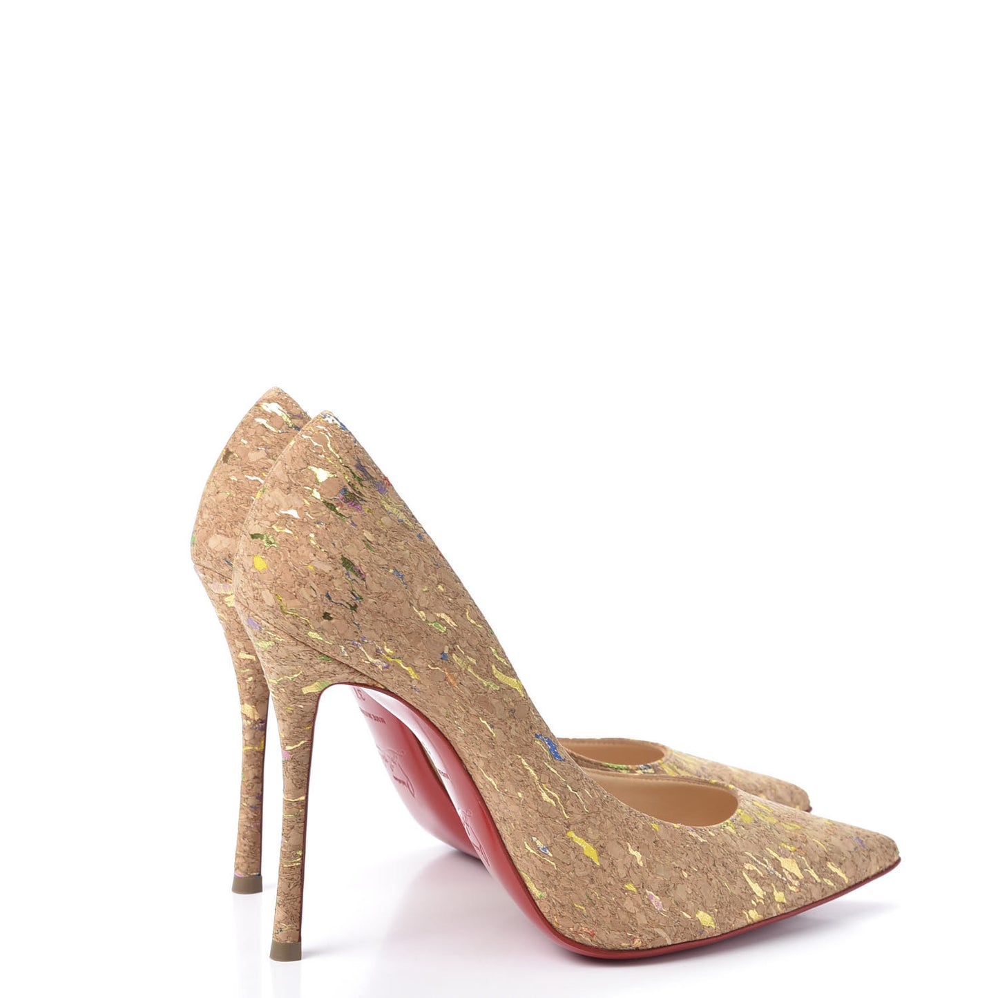 Liege Lame Decoltish 100 Pumps 37 Multicolor