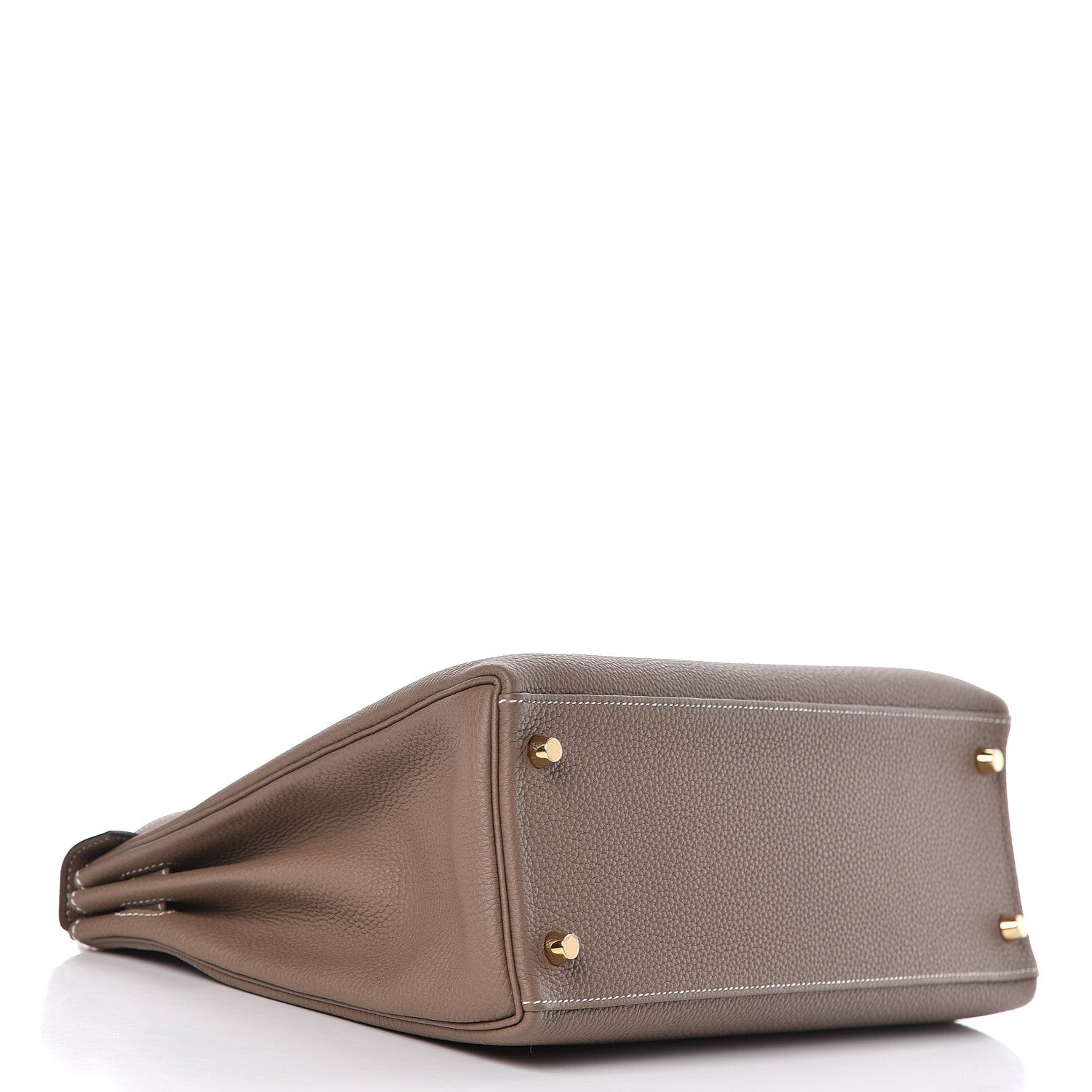 Hermes Togo Kelly Retourne 32 Etoupe 5 of 40