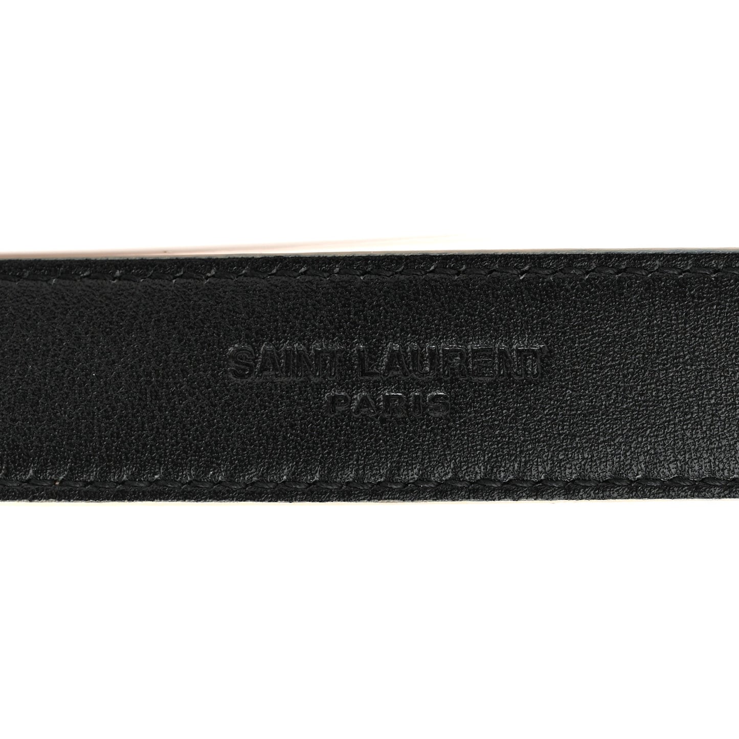 Smooth Calfskin Monogram Square Buckle Belt 80 32 Dark Beige