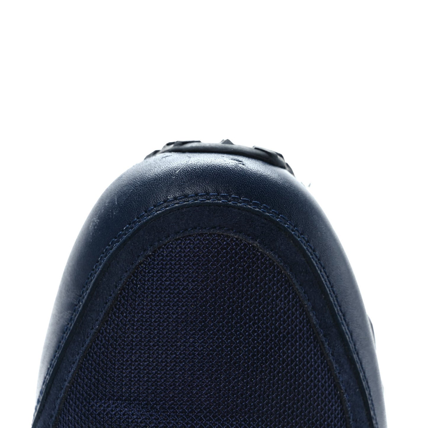 Nylon Suede Mens Rockrunner Sneakers 42 Navy