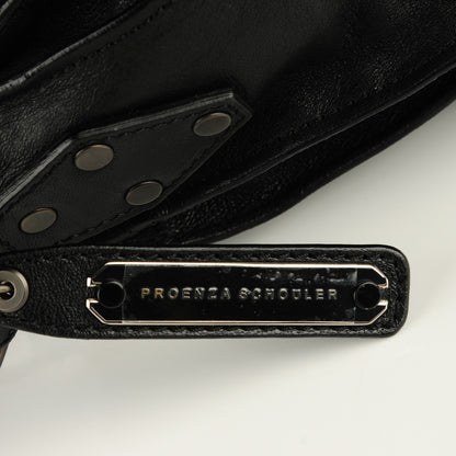 Proenza Schouler Lambskin PS1 Extra Large Satchel Black 7 of 11