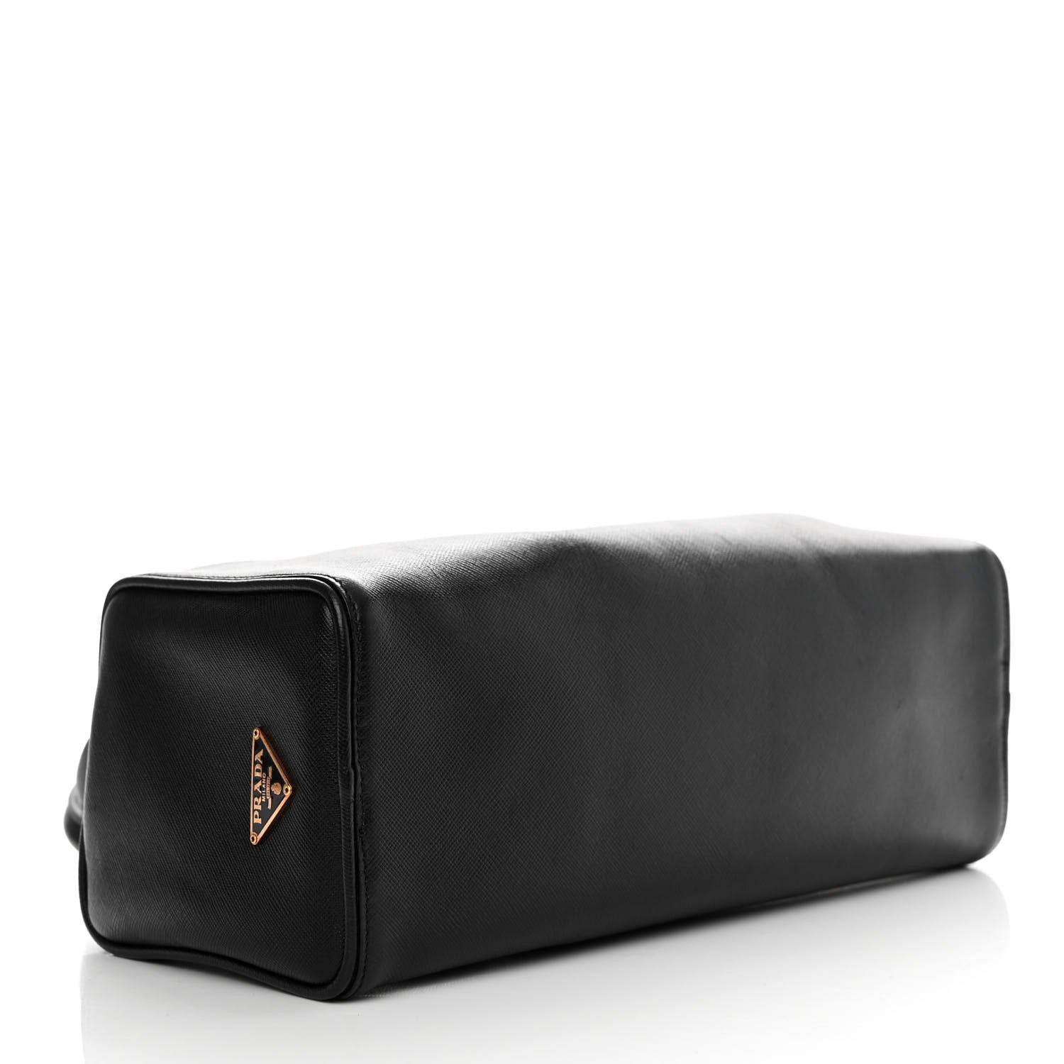Prada Saffiano Rectangular Shoulder Bag Black 4 of 13