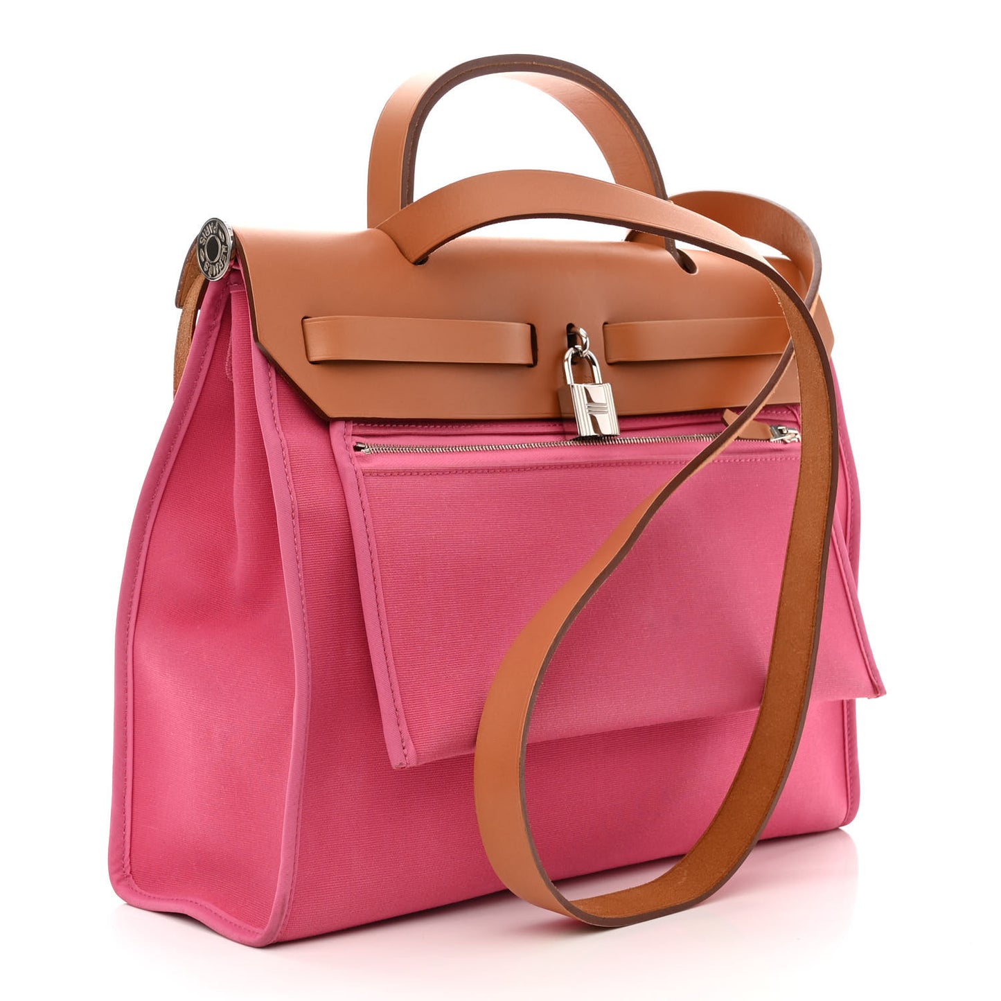 Vache Hunter Toile Herbag Zip 31 PM Rose Lipstick
