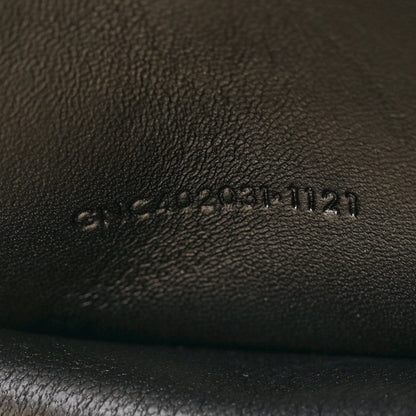 Saint Laurent Metallic Calfskin Monogram Envelope Chain Wallet Gold 7 of 13