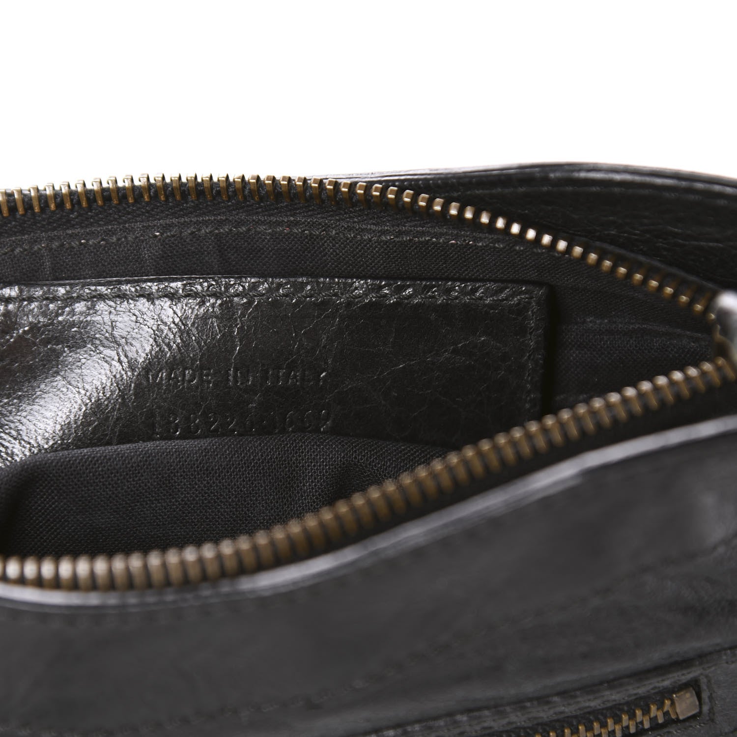 Balenciaga Chevre Classic Hardware Shoulder Bag Black 9 of 10