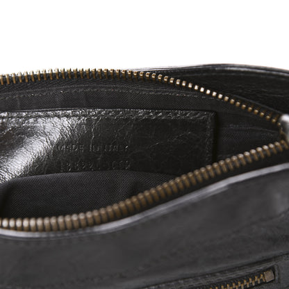 Balenciaga Chevre Classic Hardware Shoulder Bag Black 9 of 10