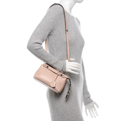 Fendi Shiny Nappa Crystal Croc Tail Mini By The Way Boston Bag Soap Smoky Quartz 2 of 7