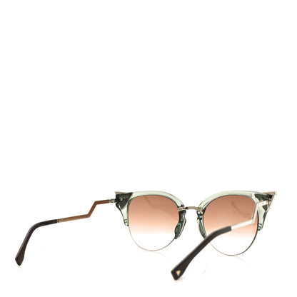 Fendi Iridia Cat Eye Sunglasses FF 0041/S Green 4 of 7