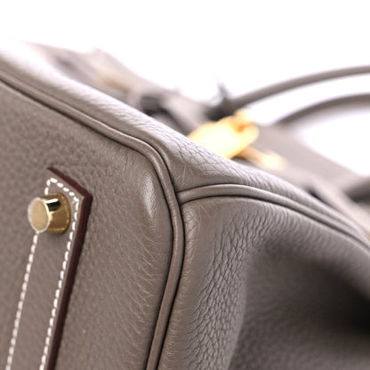 Hermes Togo Birkin 35 Etoupe 9 of 12