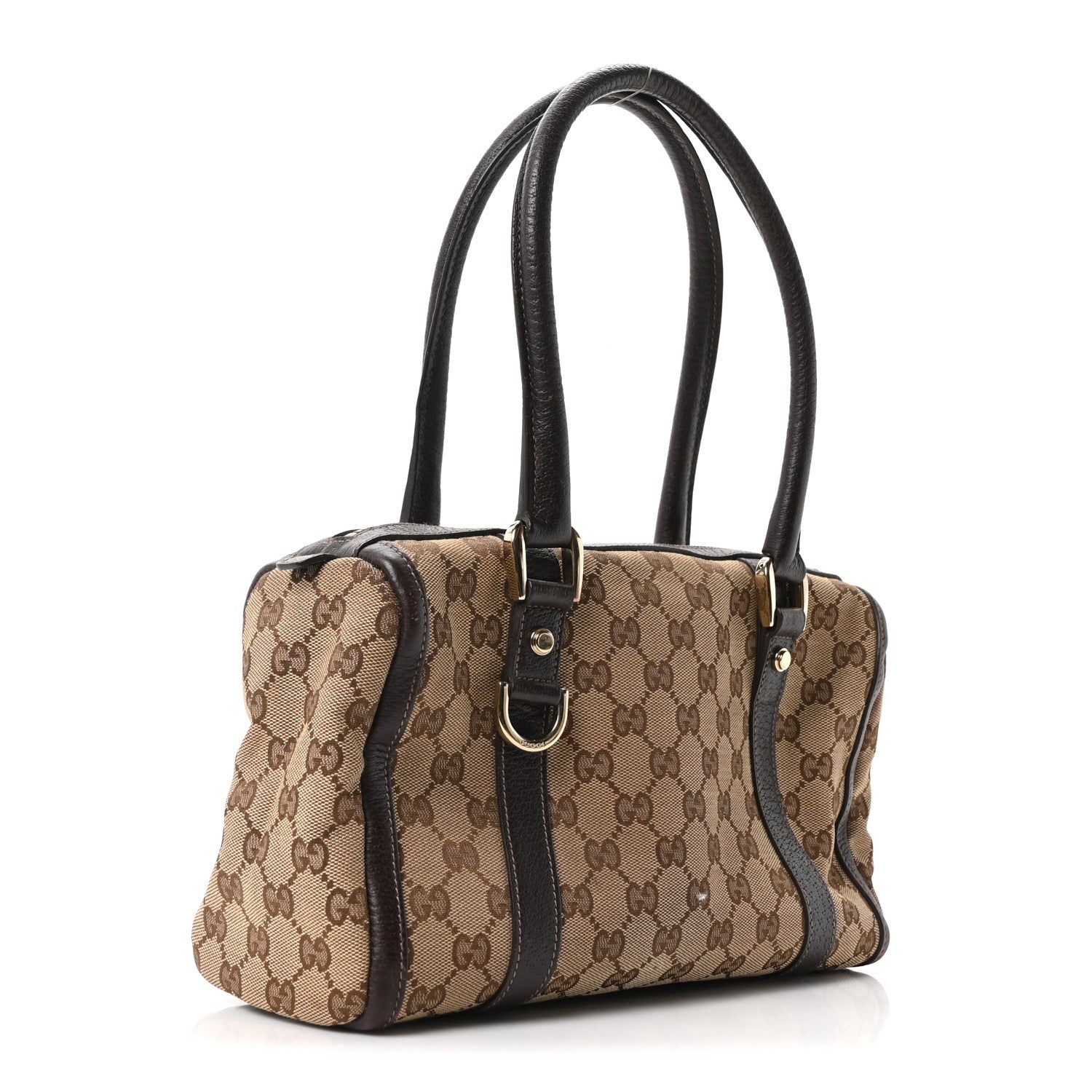 Gucci Monogram Small Abbey Boston Brown 3 of 11