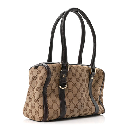 Gucci Monogram Small Abbey Boston Brown 3 of 11