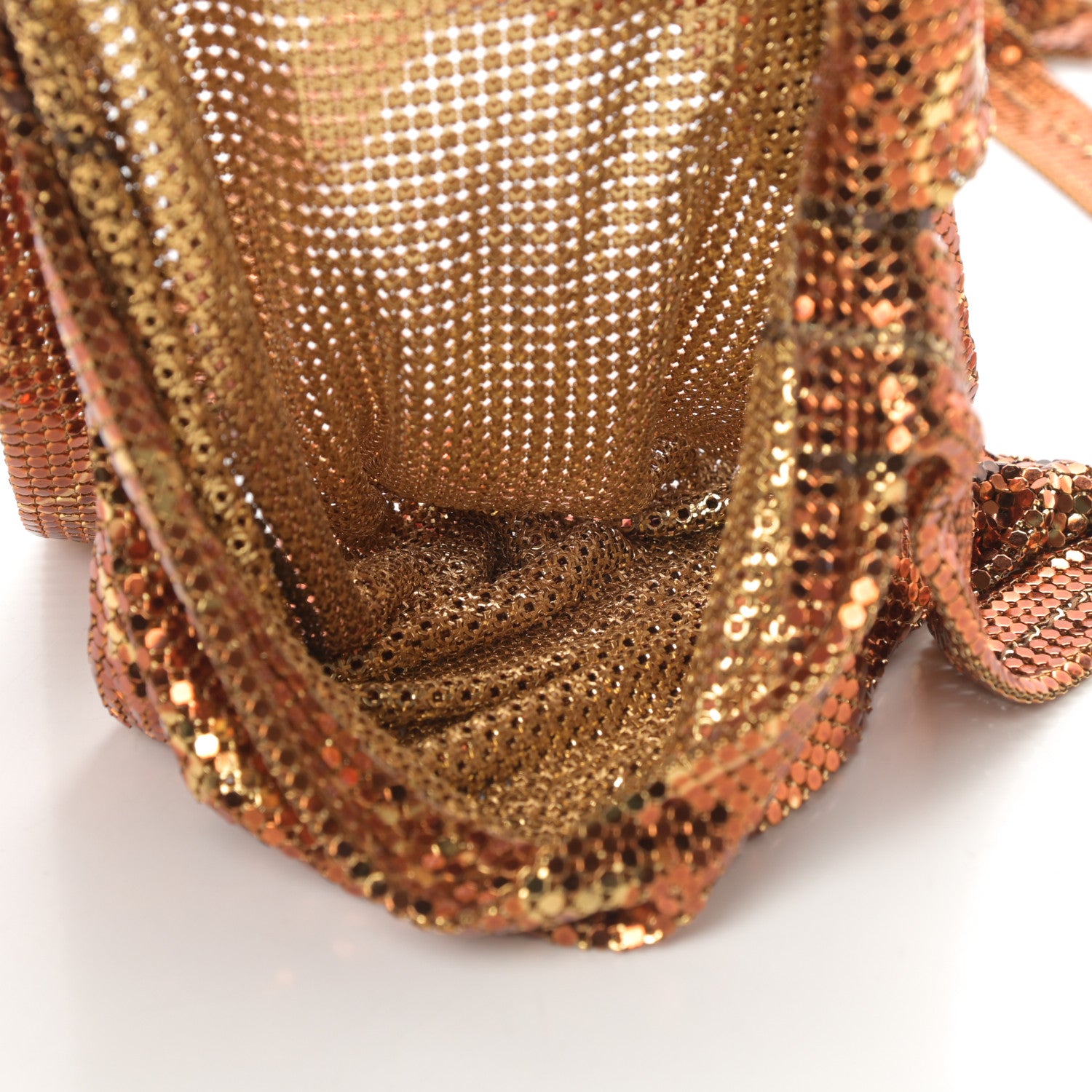 Louis Vuitton Monogram Mesh Metal Frances Gold 5 of 11