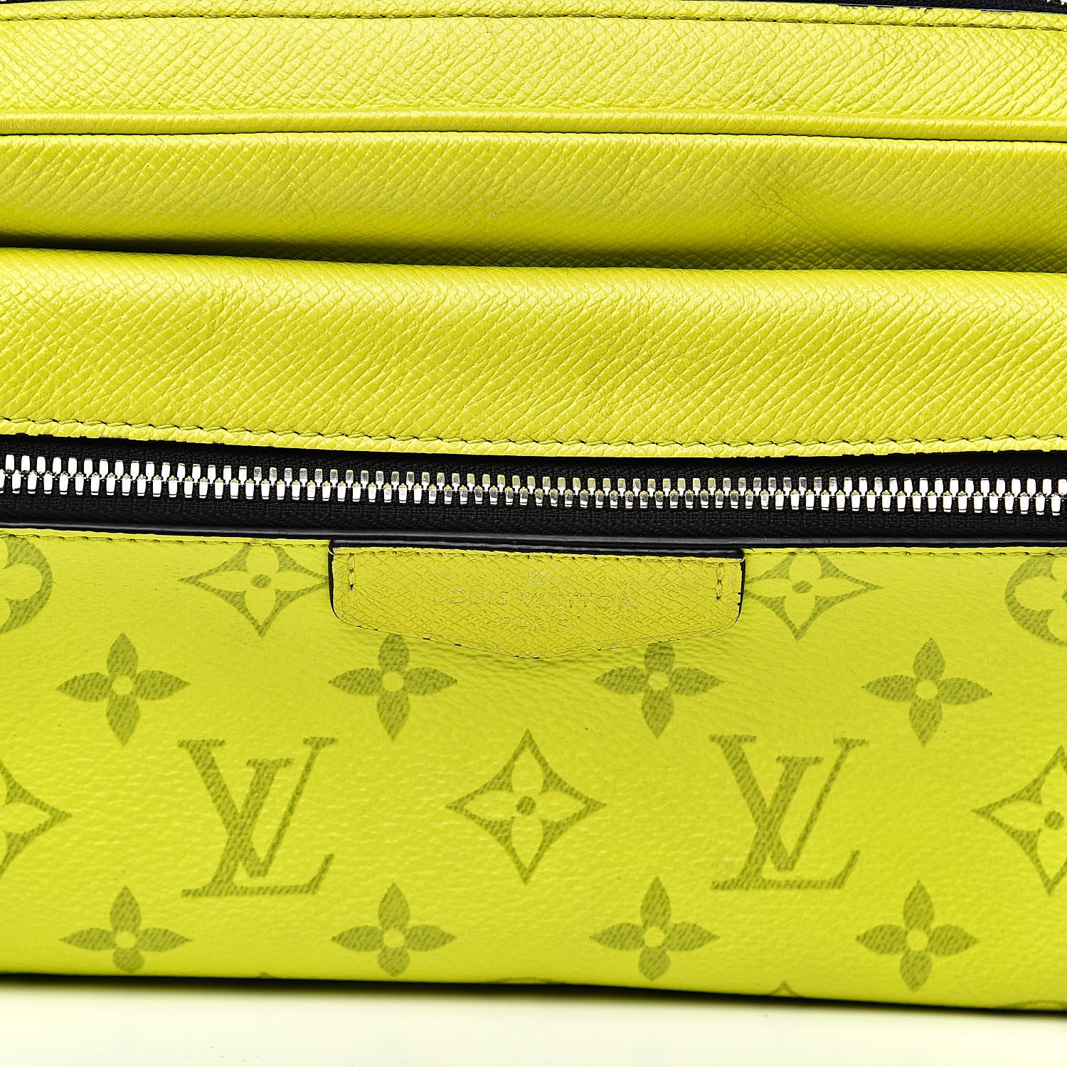 Louis Vuitton Monogram Taiga Outdoor Bumbag Yellow 14 of 14