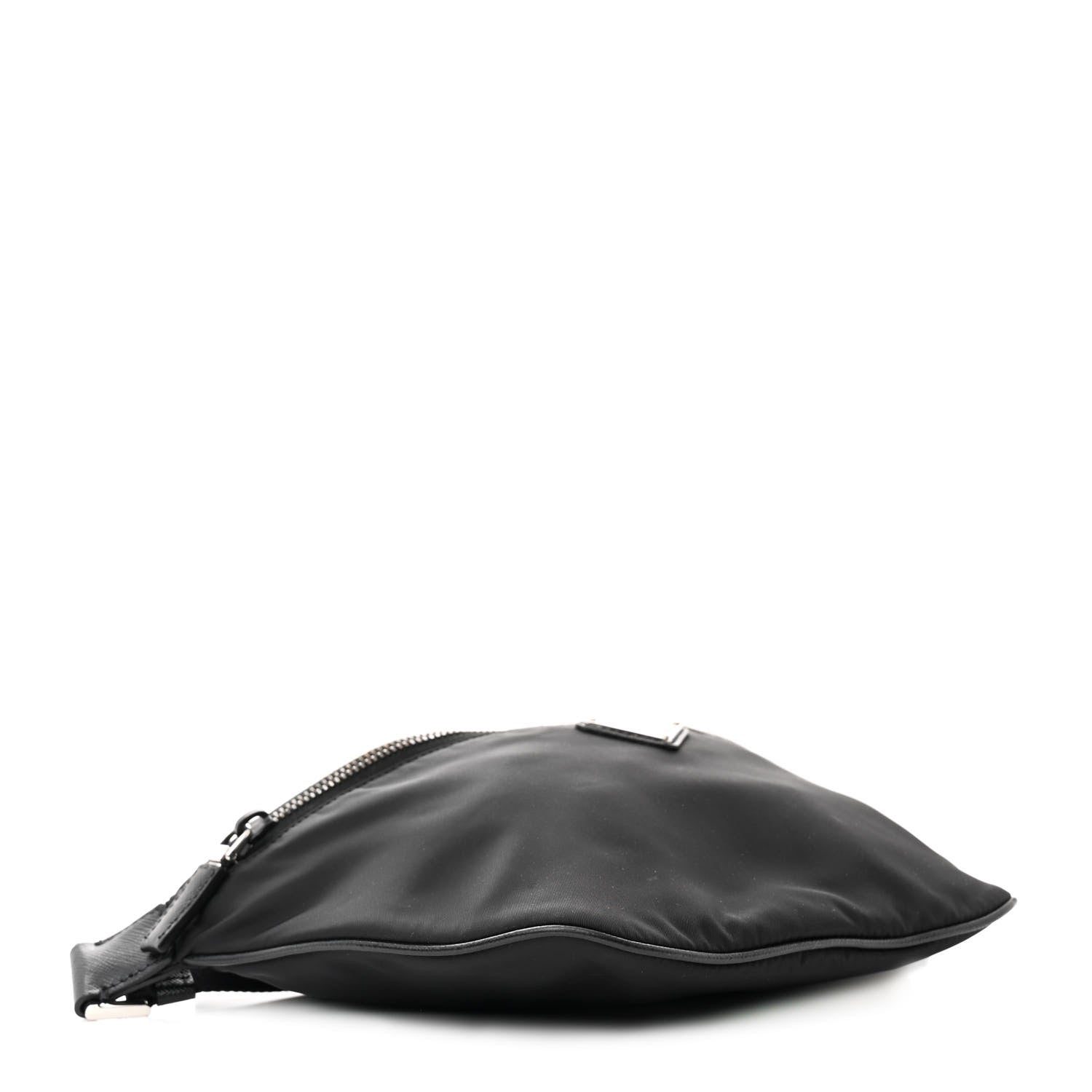 Prada Tessuto Nylon Saffiano Belt Bag Black 4 of 10