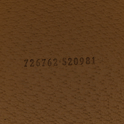 Gucci GG Supreme Monogram Textured Dollar Calfskin Web Small Ophidia Tote Beige Mystic White Oatmeal 7 of 10