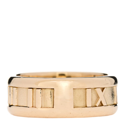 Tiffany 18K Yellow Gold 7mm Atlas Band Ring 51 5.75 3 of 5